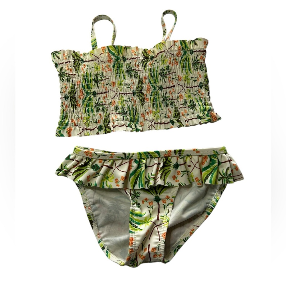 Old Navy Tropical Girl’s Cute Bohemian Summer Resort Vacation Floral Bikini Set